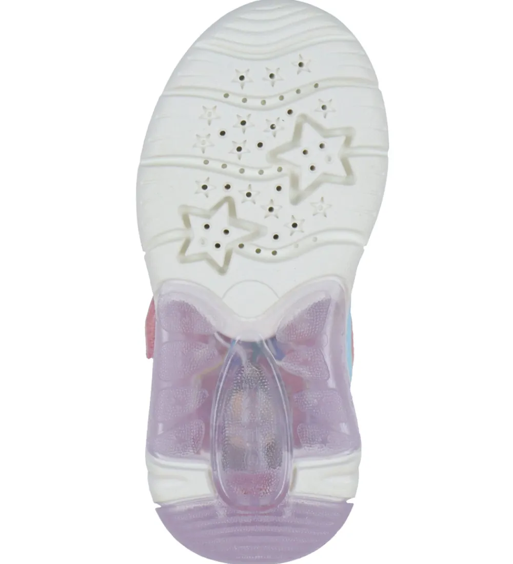 Blinkesko-Geox Blinkesko - J Fadinlight - Disney Frozen - Pink/Lilac