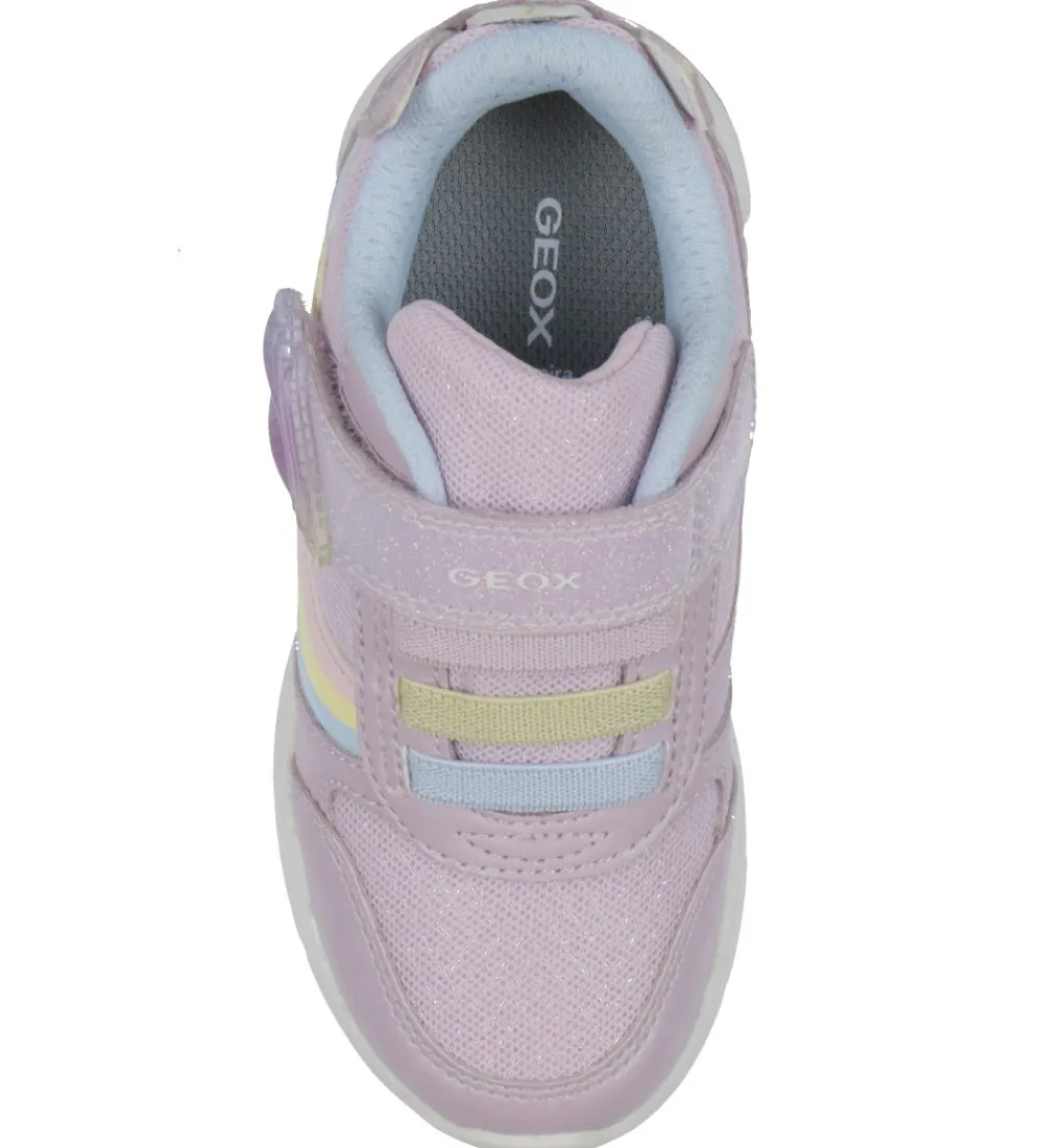 Blinkesko-Geox Blinkesko - J Fadinlight - Lilac/Multicolor