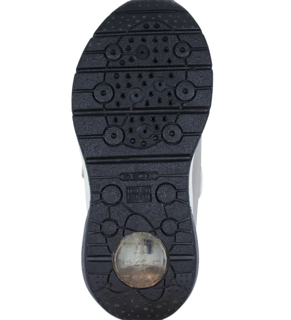 Geox Blinkesko*Blinkesko - Spaceclub - Disney - Platinum/Sort