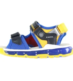 Geox Blinkesko*Sandaler m. Lys - Android - Black/Royal