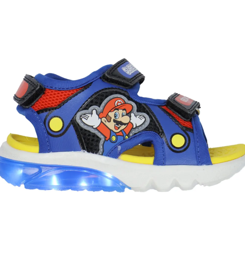 Geox Blinkesko*Sandaler m. Lys - Ciberdron - Royal/Red