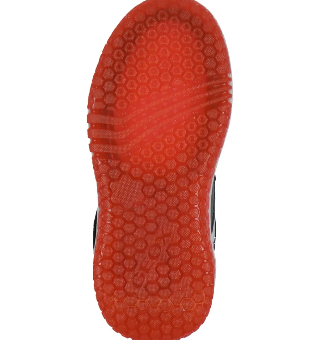 Geox Støvler*Støvler m. Lys - Buzzerlight - Hvid/Rød