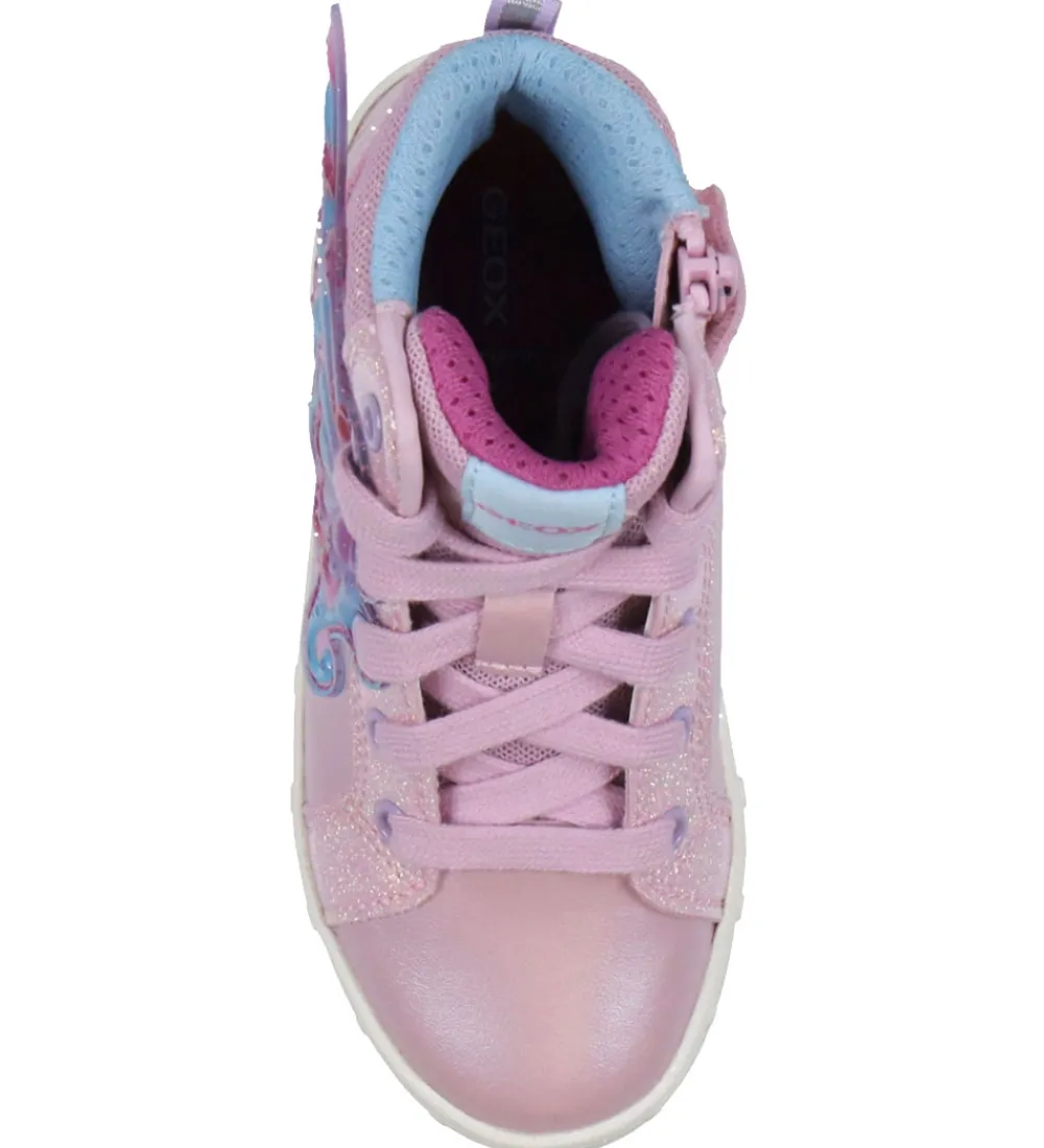 Geox Støvler*Støvler m. Lys - Skylin - Pink/Fuchsia