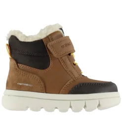Vinterstøvler-Geox Vinterstøvler - Tex - B Willaboom B ABX - Tobacco/Dk Brown