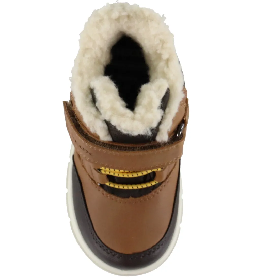 Vinterstøvler-Geox Vinterstøvler - Tex - B Willaboom B ABX - Tobacco/Dk Brown