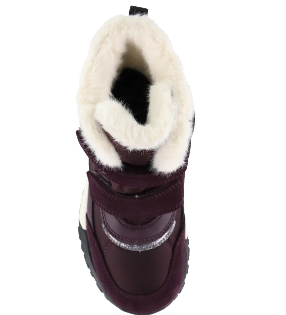 Vinterstøvler-Geox Vinterstøvler - Tex - J Trekkyup B ABX - Dk Burgundy