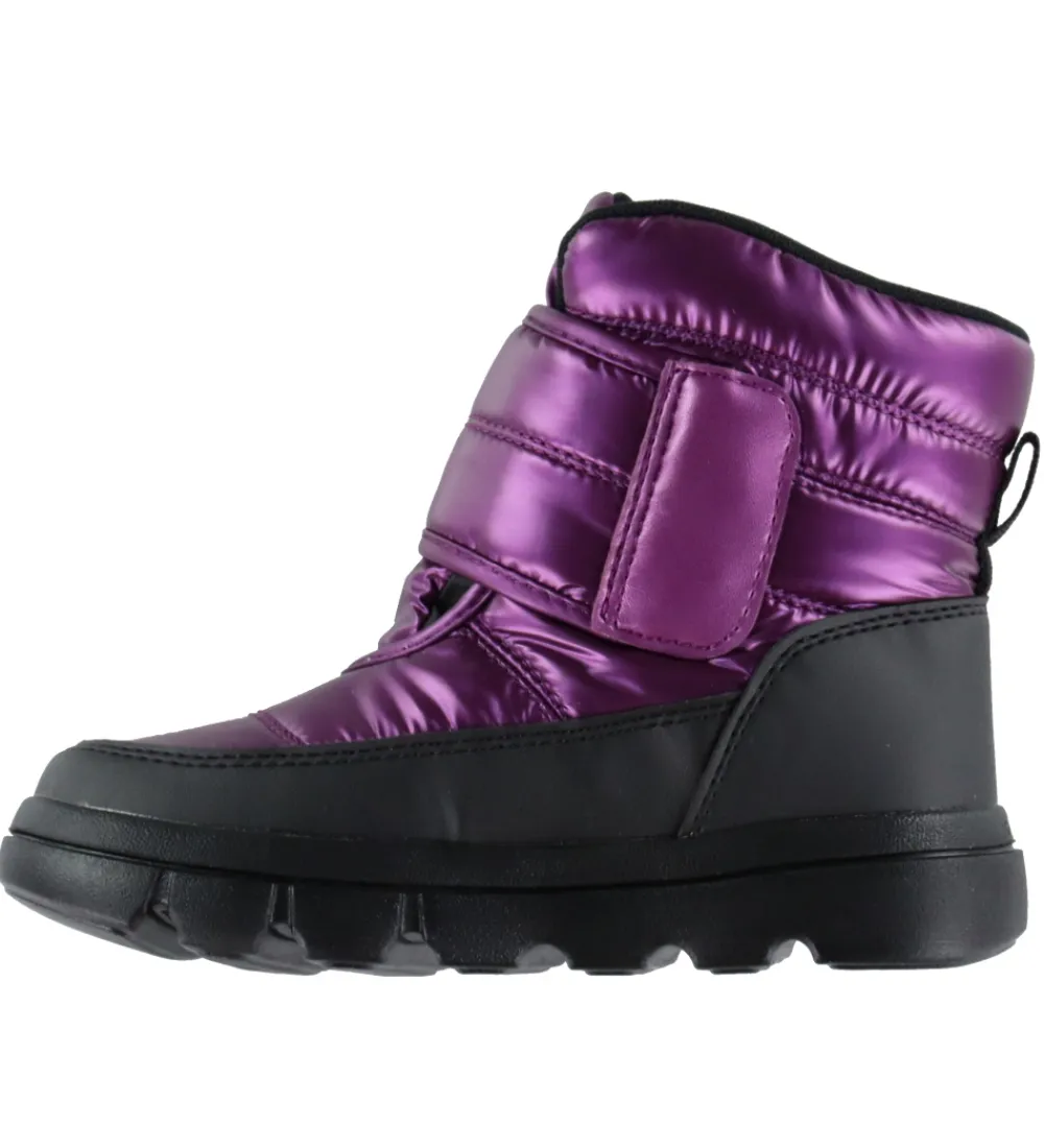 Vinterstøvler-Geox Vinterstøvler - Tex - J Willaboom B ABX - Purple/Black