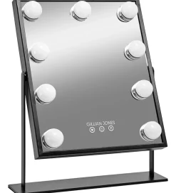 Gillian Jones Spejle*Makeupspejl - 9 LED/Touch - Sort