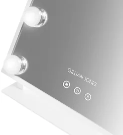 Gillian Jones Spejle*Makeupspejl - 12 LED/Touch - Hvid