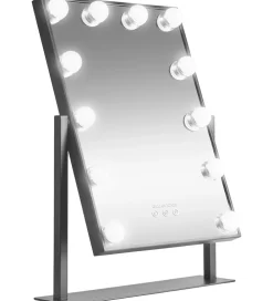 Spejle-Gillian Jones Makeupspejl - 12 LED/Touch - Sort