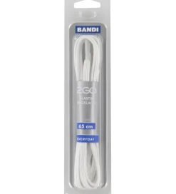 Snørebånd-2GO Elastiske Snørebånd - 65 cm - 1 Par - Hvid