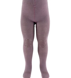 GoBabyGo Strømpebukser*Kravlestrømpebukser - Noos - Uld - Dark Purple Dove
