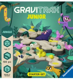 Konstruktionslegetøj|Kuglebaner-GraviTrax Junior Startersæt - 100 Dele - My Jungle