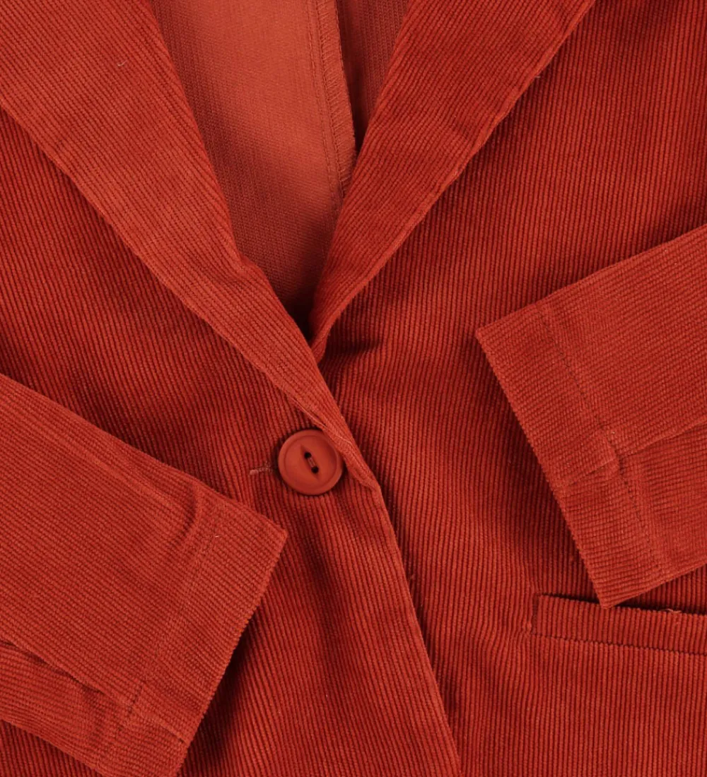 Jakkesæt Og Blazers-Grunt Blazer - Fløjl - Sigga - Rusty