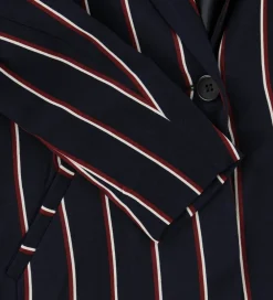 Jakkesæt Og Blazers-Grunt Blazer - Lilly - Navy m. Striber