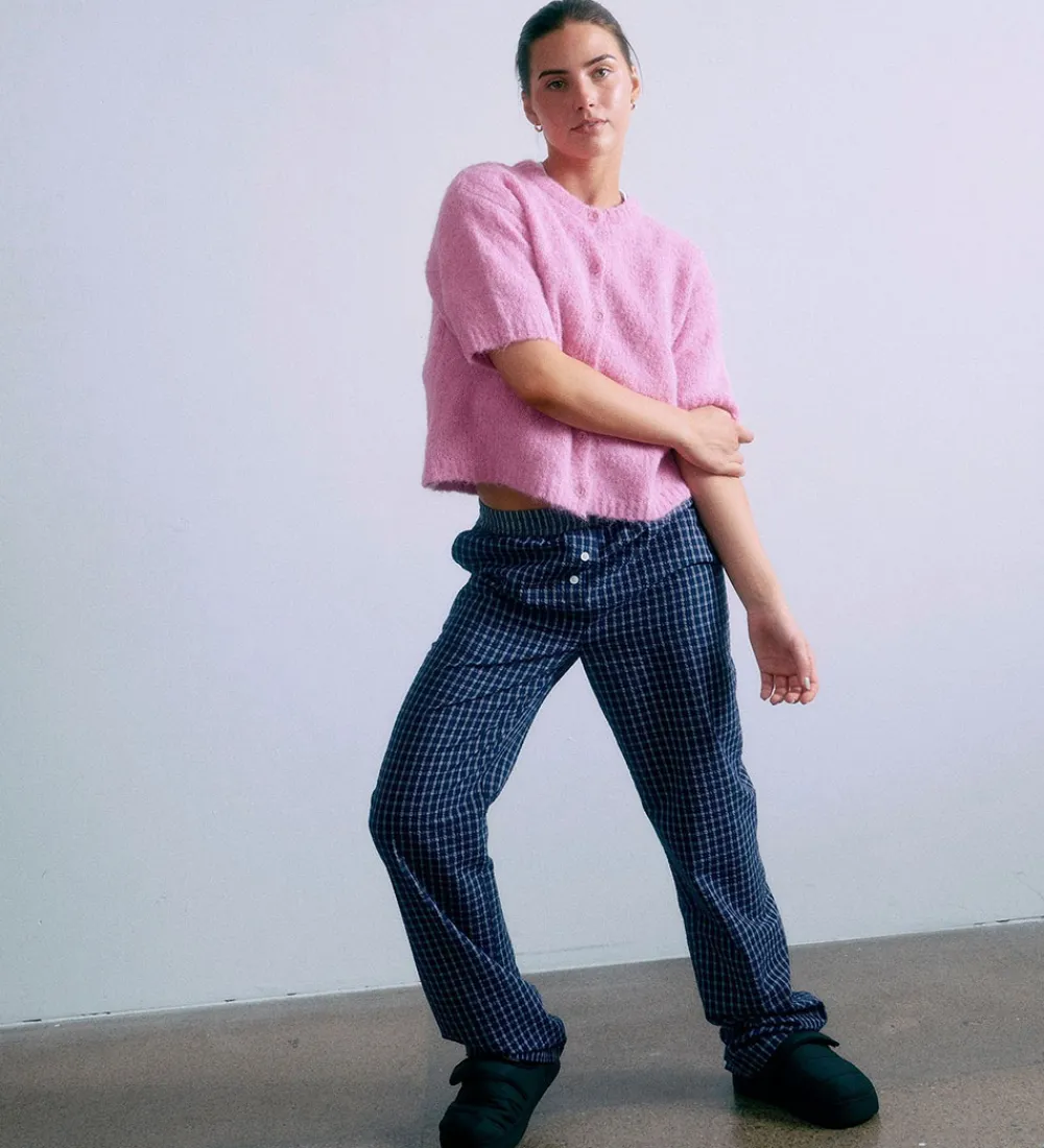 Striktrøjer-Grunt Cardigan - Strik - GrEvissa - Rose