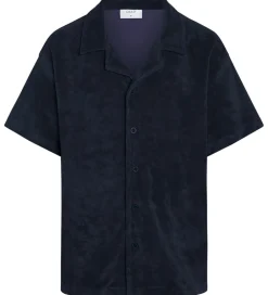 Konfirmationstøj-Grunt Skjorte - GRAugust Terry - Navy