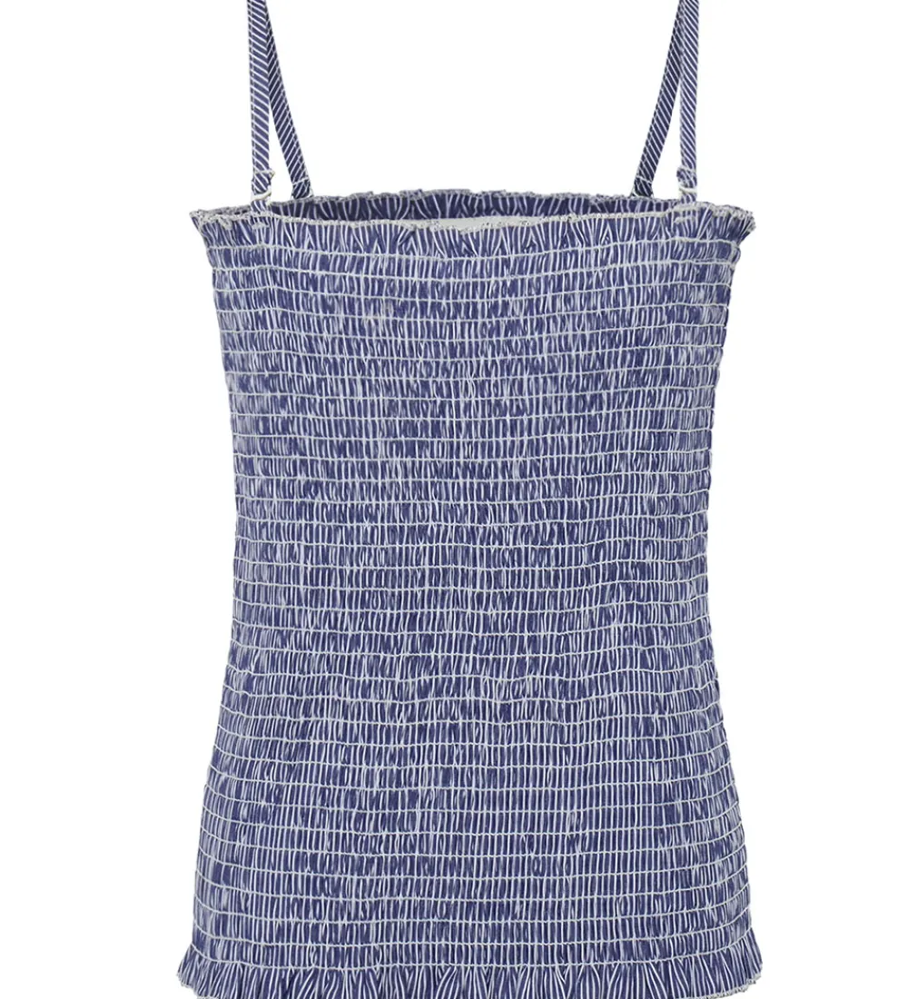 Grunt Toppe*Top - GrBibi Pin - Navy/Hvid