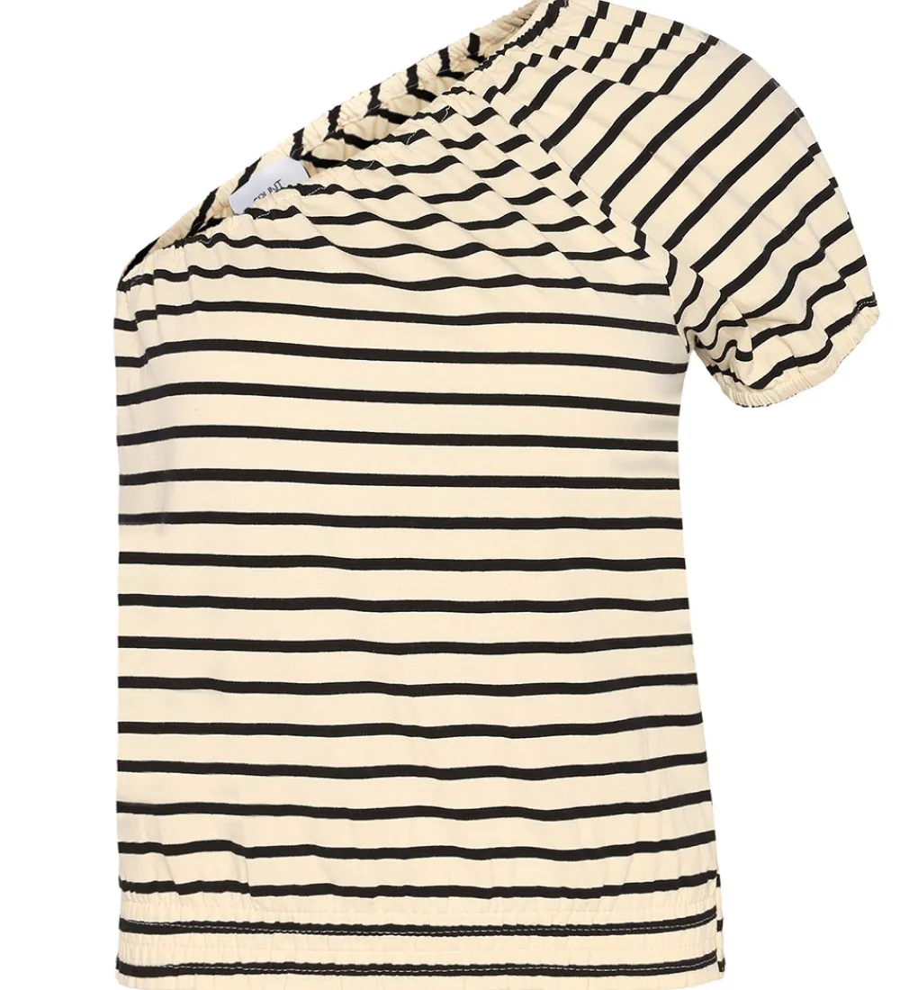 Toppe-Grunt Top - GrLou - Off White/Sort