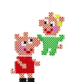 Hama Perler*Maxi Perler - Gurli Gris + Lillesøster Evie - 900 Stk.