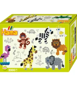 Perler-Hama Midi Gaveæske - 2000 stk - Small World Zoo