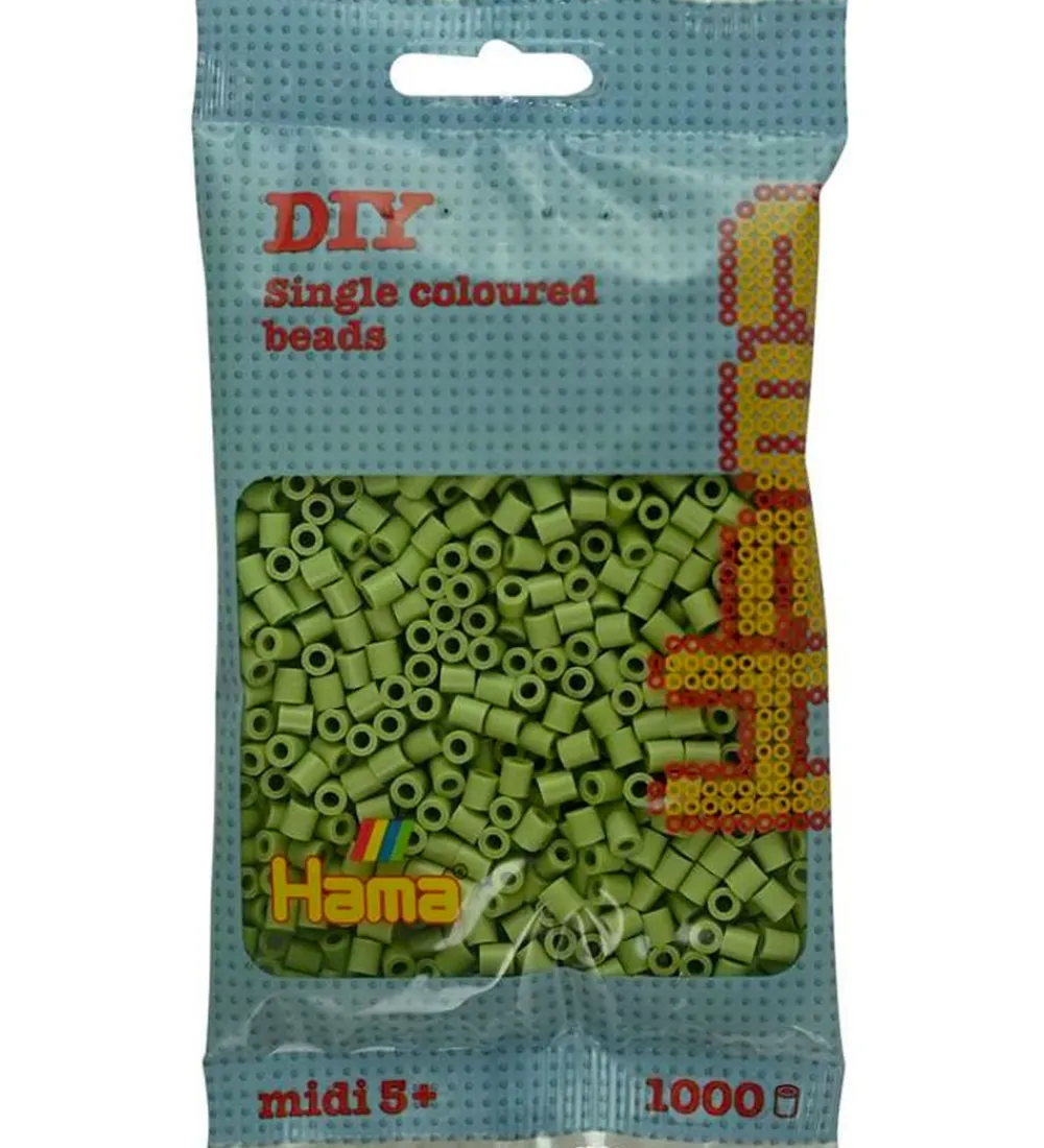 Perler-Hama Midi Perler - 1000 stk. - 110 Matcha