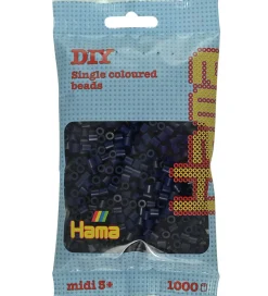 Hama Perler*Midi Perler - 1000 stk. - 116 Midnatsblå