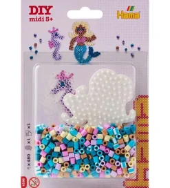 Perler-Hama Midi Perlesæt - 450 stk. - Havfrue