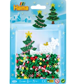 Perler|Julepynt-Hama Midi Perlesæt - Lille Juletræ - 450 stk.