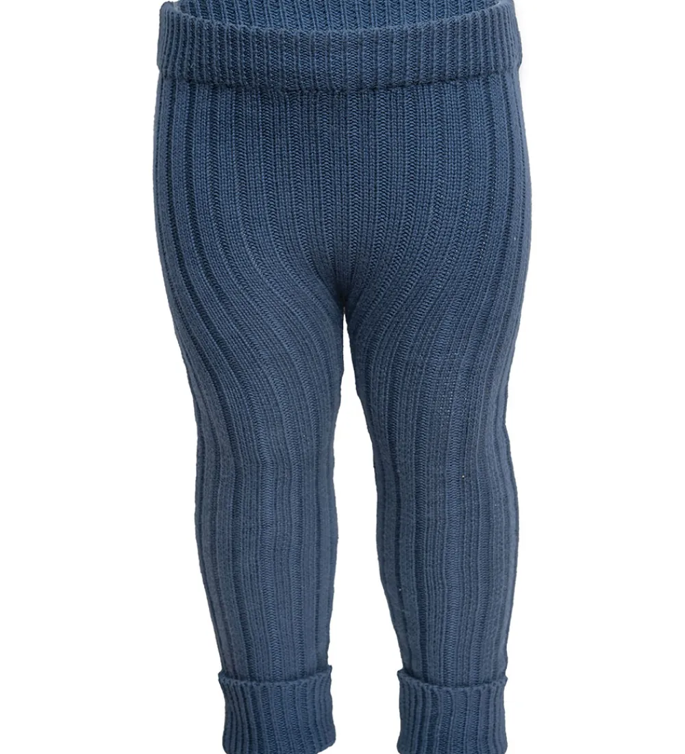 Leggings-Hanevild Leggins - Strik - Lynge - Ensign Blue