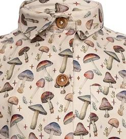 Skjorter-Hanevild Skjorte - Mushroom - Rainy