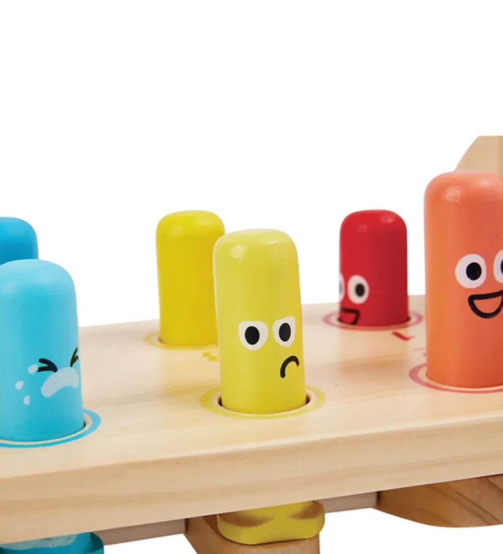 Babylegetøj|Aktivitetslegetøj-Hape Hammerbræt - Rainbow