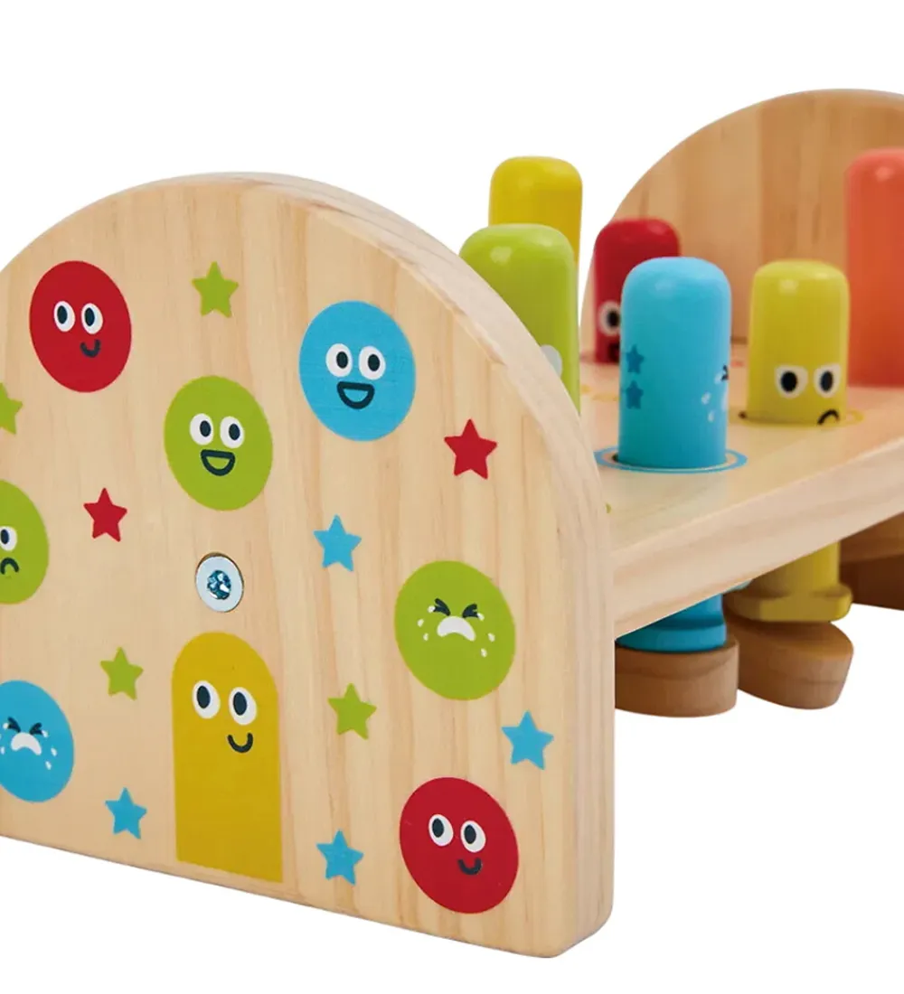 Babylegetøj|Aktivitetslegetøj-Hape Hammerbræt - Rainbow