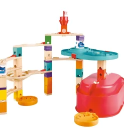Kuglebaner-Hape Kuglebane - Quadrilla - 66 Dele - Track Bucket Set