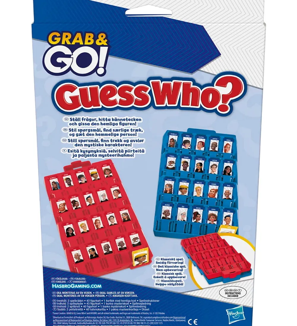 Hasbro Spil*Spil - Guess Who - Grab & Go
