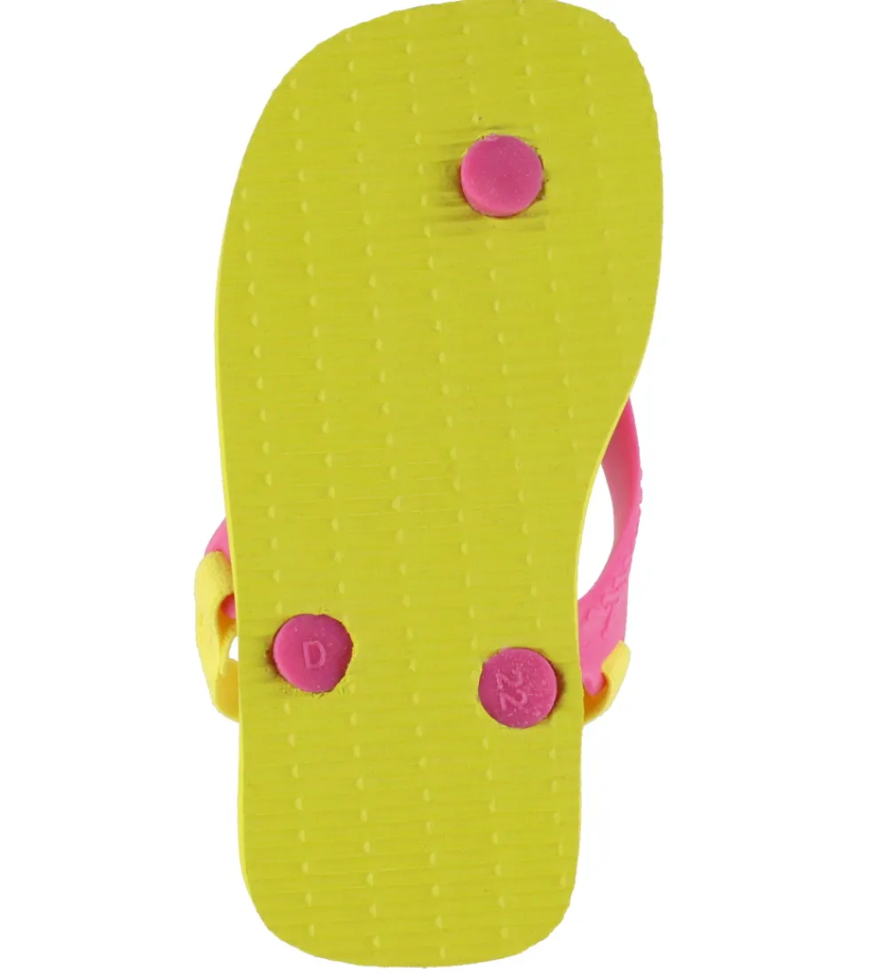 Klipklappere-Havaianas Klipklapper - Baby Peppa Pig - Citrus Yellow