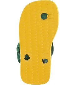 Klipklappere-Havaianas Klipklapper - Baby Brasil Logo II - Pop Yellow/Amazon