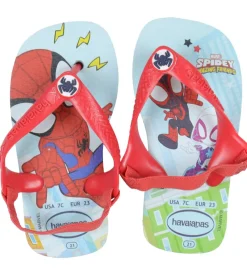 Klipklappere-Havaianas Klipklapper - Baby Marvel - Blue/Red