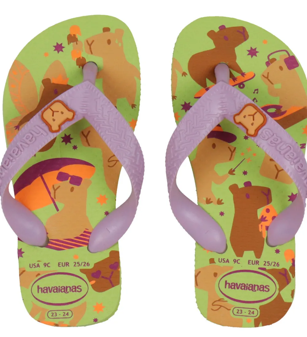 Klipklappere-Havaianas Klipklapper - Fantasy - Matcha Green