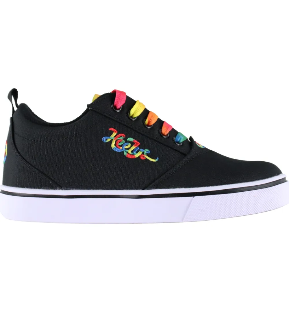 Heelys Sneakers*Rullesko - Pro 20 - Sort/Rainbow Cursive