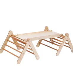 Hemmingsen Kids Trælegetøj|Motorisk Legetøj*Klatrestativ - Alice - 110x45 cm - Natur