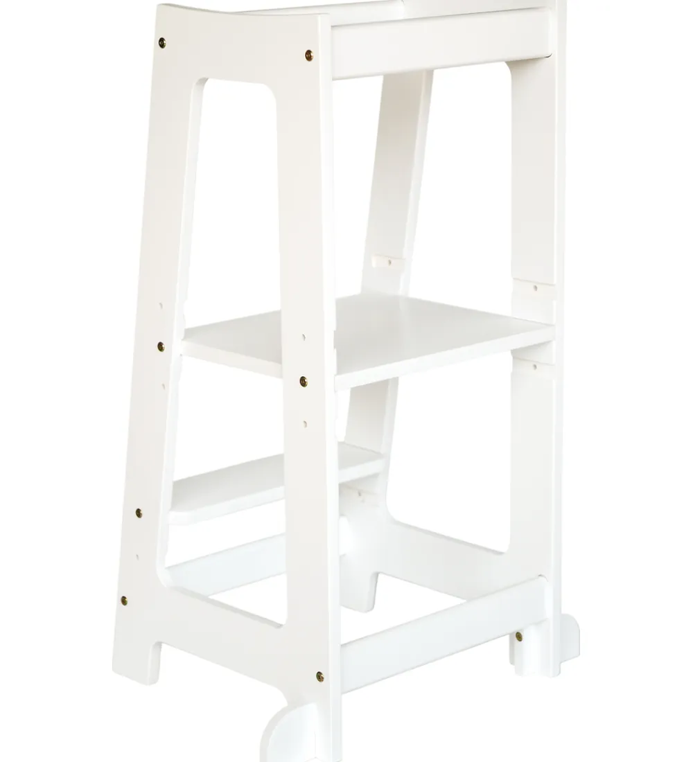Stole|Skamler-Hemmingsen Kids Læringstårn - Martin - 40x42x86 cm - Hvid