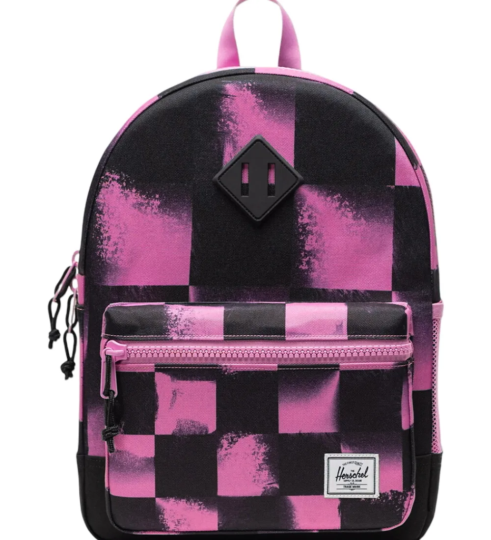 Tasker|Rygsække-Herschel Rygsæk - Heritage Kids - 15 L - Stencil Checker Opera M