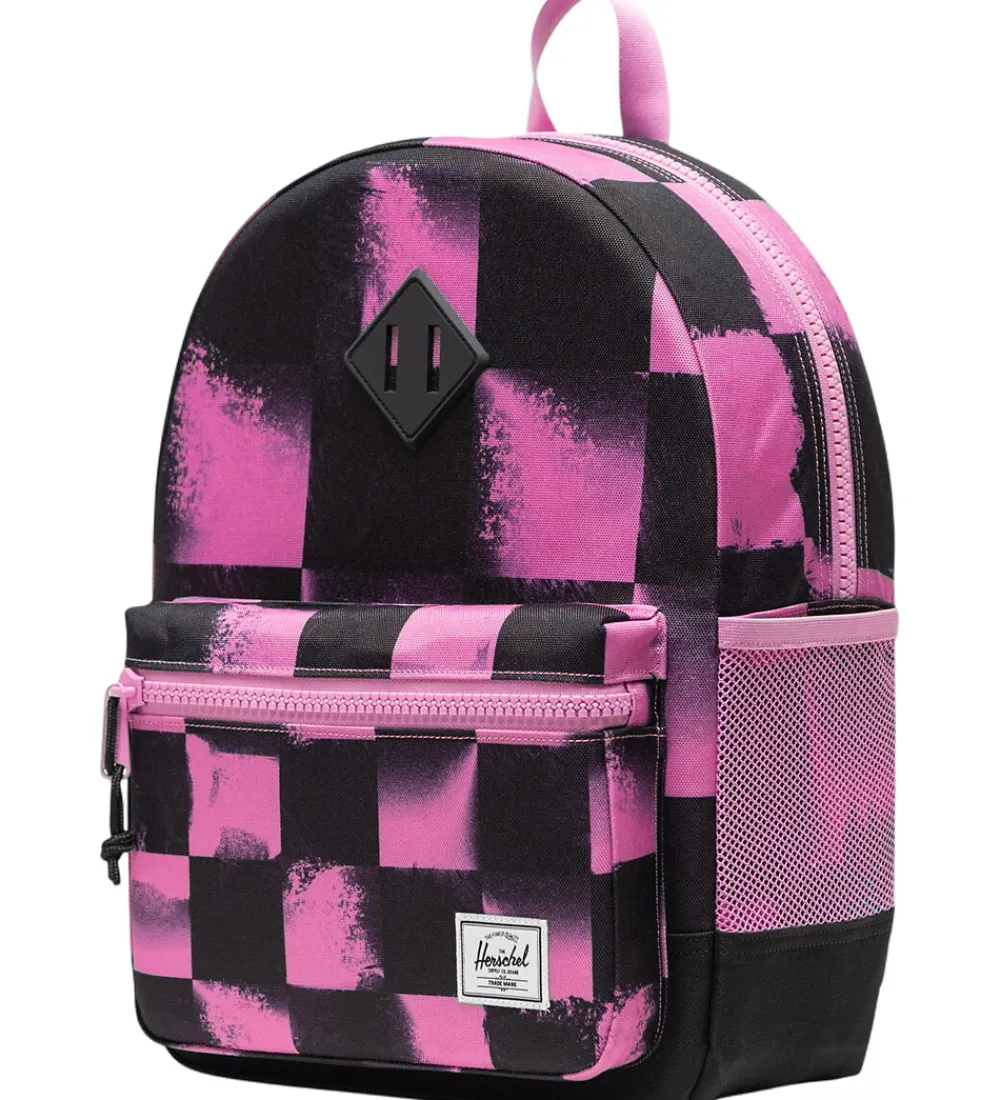 Tasker|Rygsække-Herschel Rygsæk - Heritage Kids - 15 L - Stencil Checker Opera M