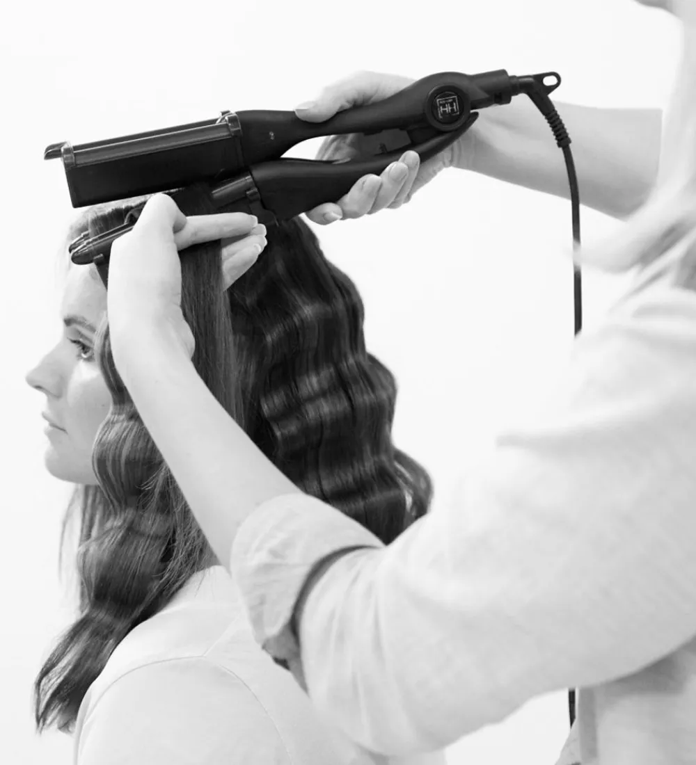 HH Simonsen Krøllejern|Hårstyling*Rod VS5 Deep Waver Krøllejern - Sort