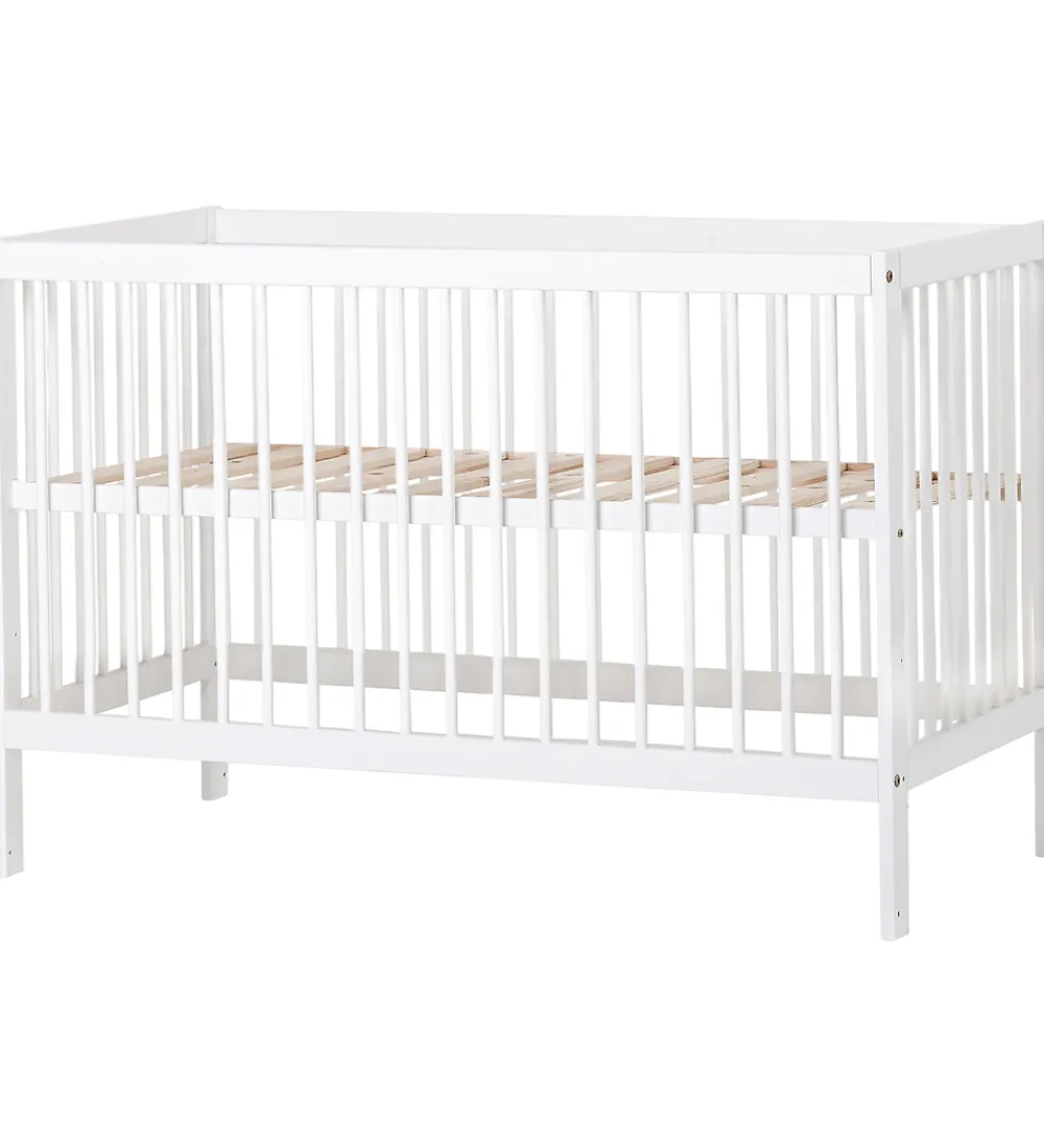 Møbler|Senge-Hoppekids Babyseng - Ida-Marie - 60x120 - Hvid