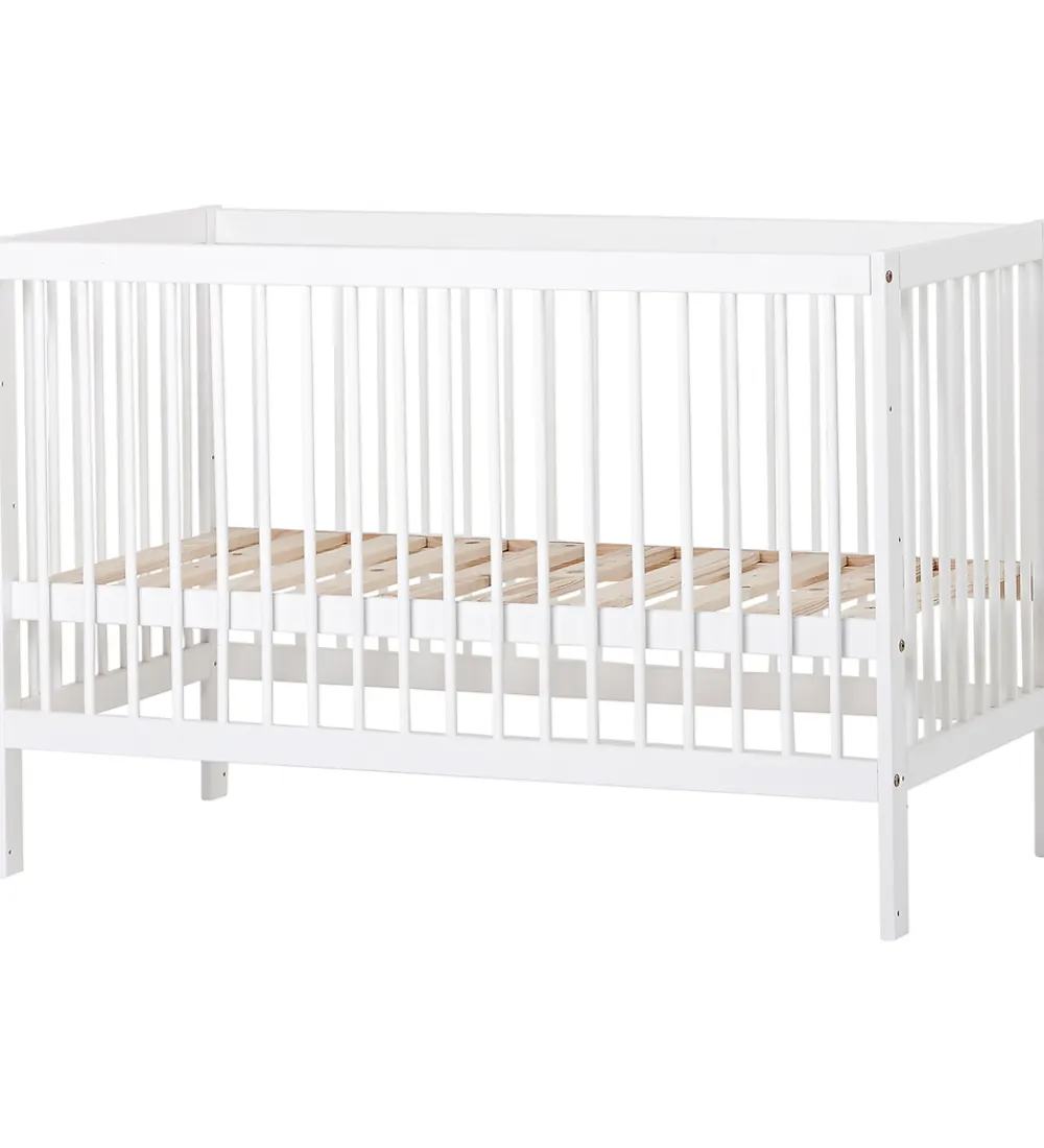 Møbler|Senge-Hoppekids Babyseng - Ida-Marie - 60x120 - Hvid