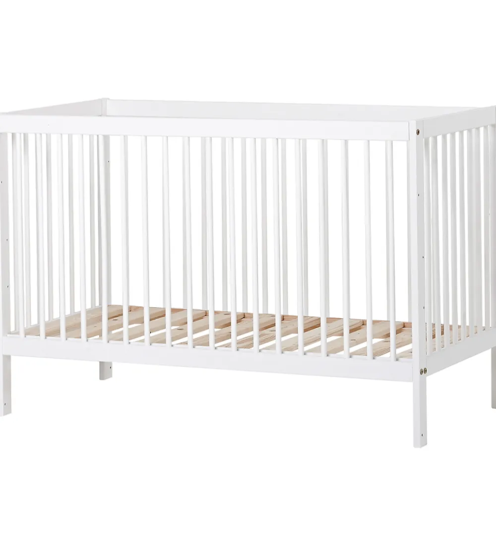 Møbler|Senge-Hoppekids Babyseng - Ida-Marie - 60x120 - Hvid