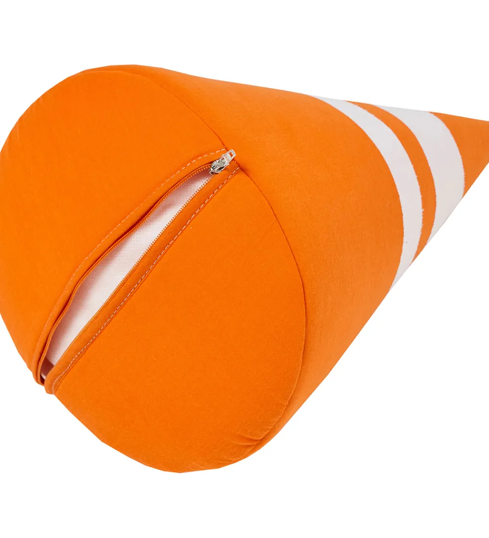 Pyntepuder-Hoppekids Keglesæt - 3-pak - Orange/Hvid