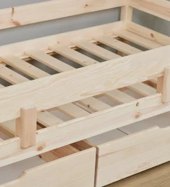 Senge|Sengeheste-Hoppekids Sengehest - ECO Comfort - 100x22,5 cm - Natural Wood